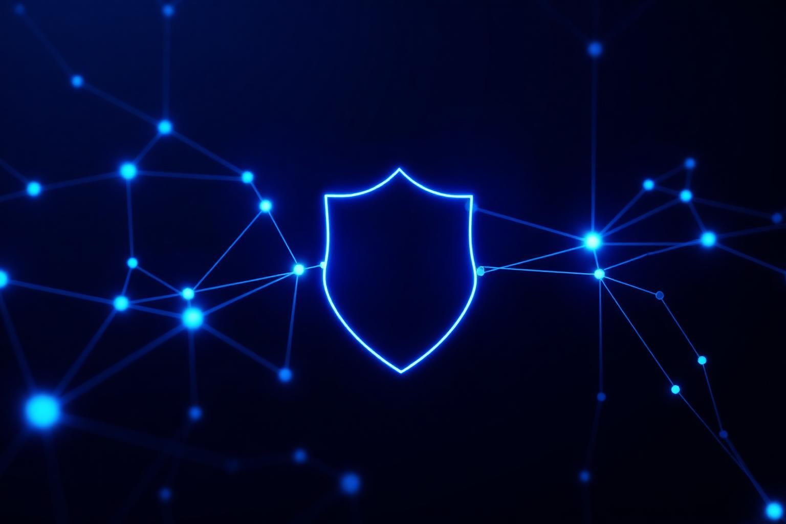 Cybersecurity network with shield